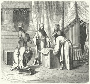 Magi, Persian Zoroastrian Priests (engraving) by German School