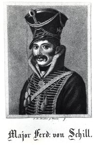 Major Ferdinand Baptista von Schill (1776-1809) by German School