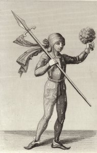 Man from Nuremberg Carrying a Spear