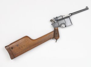 Mauser C96 7.63 mm Pistol by German School