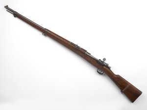 Mauser M1896 7.92 mm bolt action rifle 1896 used by General Louis Botha by German School