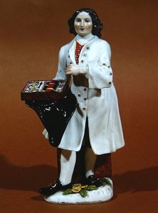 Meissen Statuette of a Spectacle Seller