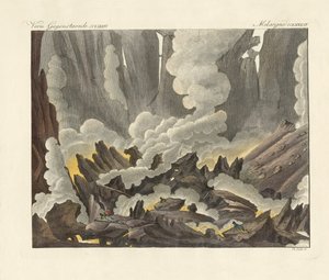 Mount Etna of Sicily by German School