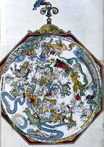 The Positions of the Constellations in the Northern Skies, Illustration from 