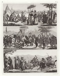 Native American Indians by German School