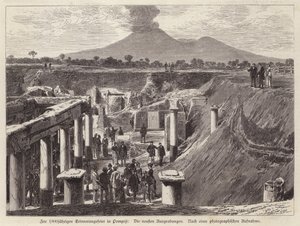 New Excavations at Pompeii, Italy