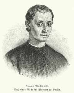 Niccolo Machiavelli, Italian diplomat, politician, philosopher and writer