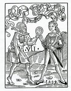 Of New Fashions and Disguised Garments, Illustration from Alexander Barclay