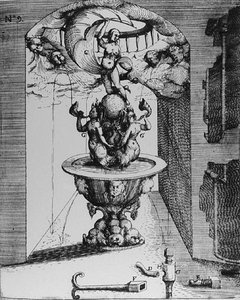 Ornamental fountain, from 