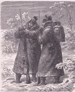 Outpost in the Snow by German School
