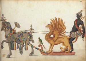 Pageant Sleigh in Parade, c.1640