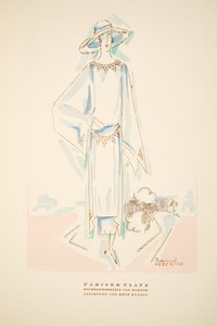 Pariser Platz, Summer outfit by Hammer, from Styl, pub.1922