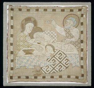 Part of an Antependium depicting the Last Supper, 1300-10