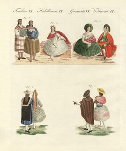 Peruvian dresses by German School