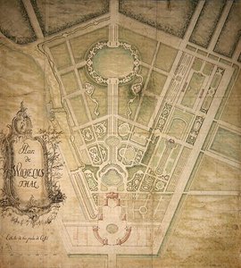 Plan of Wilhelmsthal by German School
