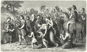 Polybius Carrying the Ashes of Philopoemen in Solemn Procession to Megalopolis