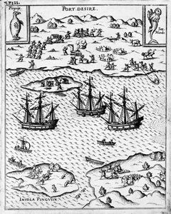 Port Desire, 1626 by German School