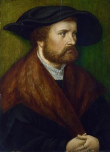 Portrait of a Man - Anonymous Painting from Southern Germany (c.1530) by German School