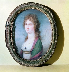 Portrait miniature of Countess Marie Erdody (1779-1837)