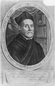 Portrait of Athanasius Kircher, German scholar, aged 62