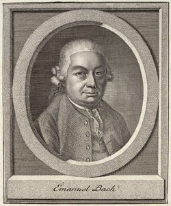 Portrait of Carl Philipp Emanuel Bach by German School