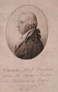 Portrait of Christian Adolf Overbeck (1755-1821)