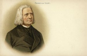 Portrait of Franz Liszt by German School