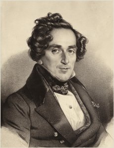 Portrait of Giacomo Meyerbeer by German School