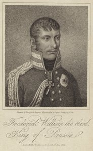 Portrait of King Frederick William III of Prussia by German School
