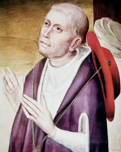 Portrait of Nicolas de Cues by German School