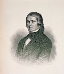 Portrait of Robert Schumann (1810-56)