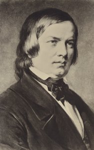 Portrait of Robert Schumann by German School