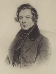 Portrait of Robert Schumann by German School