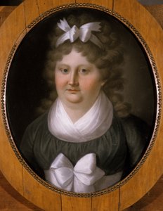 Portrait of a Woman with a Ribbon in Her Hair by German School