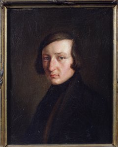 Portrait of the Author Heinrich Heine by German School