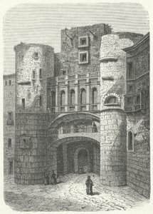 Praetoria Gate and Placa Nova, Barcelona by German School