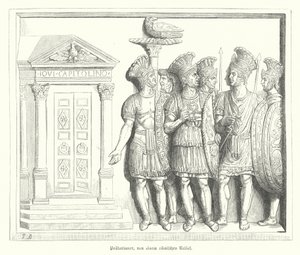 Praetorian Guards, after a Roman relief by German School