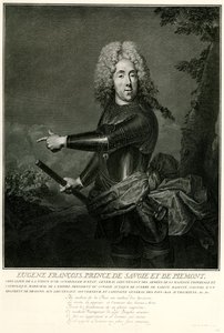 Prince Eugene of Savoy-Carignan by German School