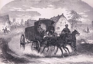 Prussian military post, Cassells History of the War between France and Germany published by Cassell and Company Limited, c.1890