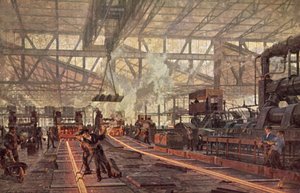 Rail Mill, Krupp Steelworks, Essen, Germany