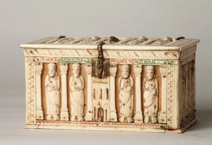 Reliquary casket, Cologne, Germany, c.1150 by German School