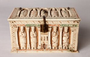 Reliquary Casket, Cologne, Germany, c.1150 by German School