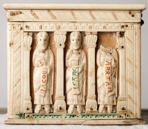 Reliquary Casket, Cologne, Germany, c.1150 by German School