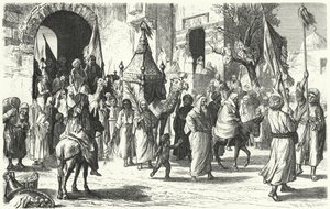 Return of a Caravan of Pilgrims to Mecca by German School
