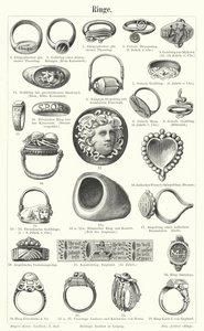 Rings by German School