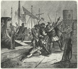 Roman Consul Lucius Cornelius Cinna Killed by His Own Soldiers in a Mutiny by German School