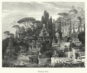Roman villa by German School