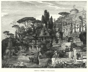 Roman villa by German School