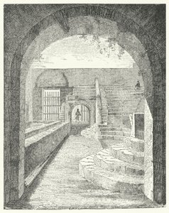 Ruins of the Small Theatre at Pompeii by German School