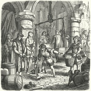 Scene in a German City